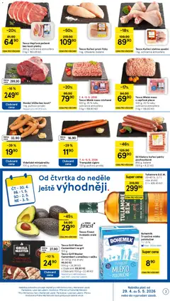 Náhled letáku Tesco Finest Avokádo zralé, 1 ks od 29.04.2026 | Strana: 3
