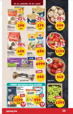 CSIPERKE GOMBA, I. osztály, csomagolt, 500 g - amely érvényes a következő dátumtól: 19.03.2026 | Oldal: 24