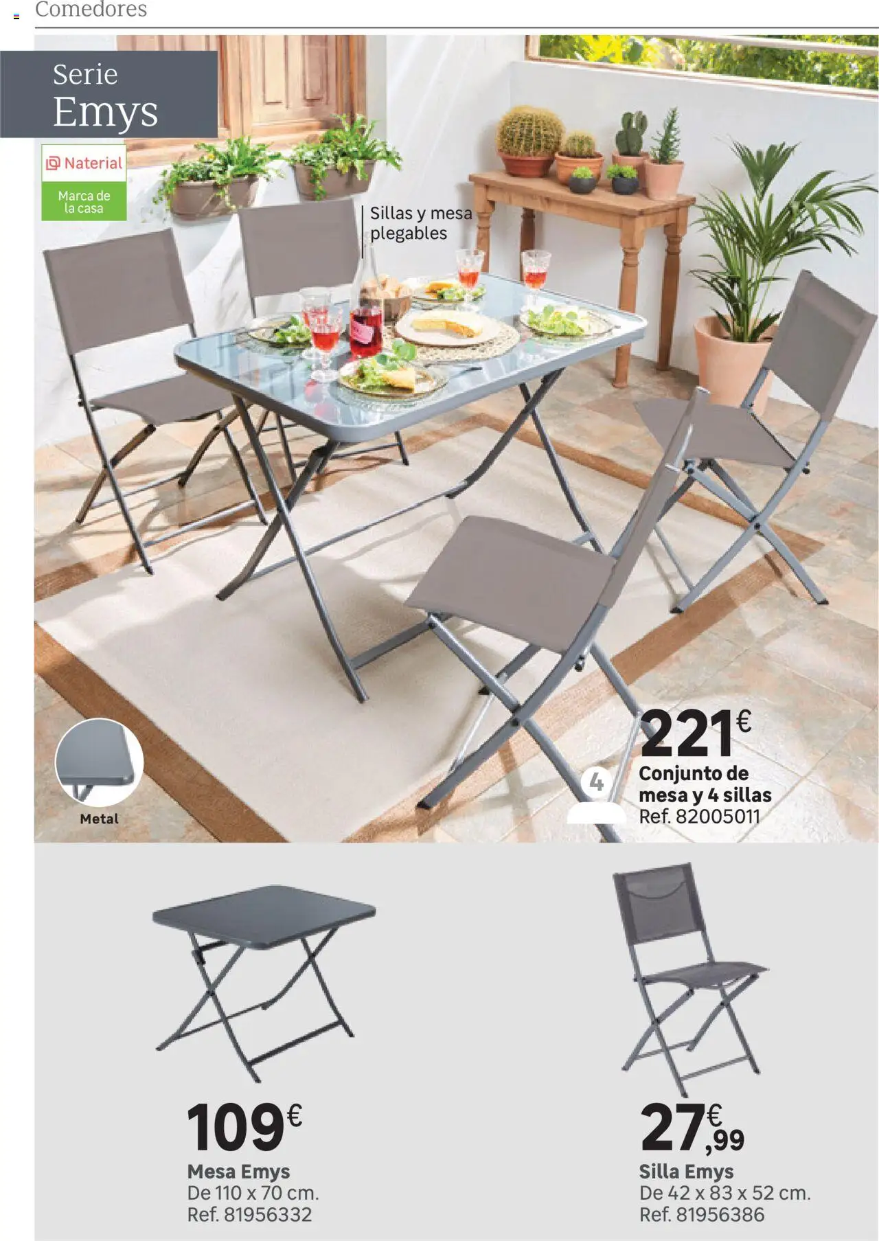 Leroy Merlin catálogo │ válido desde el 25.03.2025 | Página: 26 | Productos: Mesa, Silla