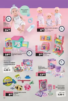 Tommy - Super ponuda za mališane - Pregled kataloga iz trgovine Tommy, vrijedi od 24.11.2025 | Stranica: 12 | Proizvodi: Košara, Narukvica