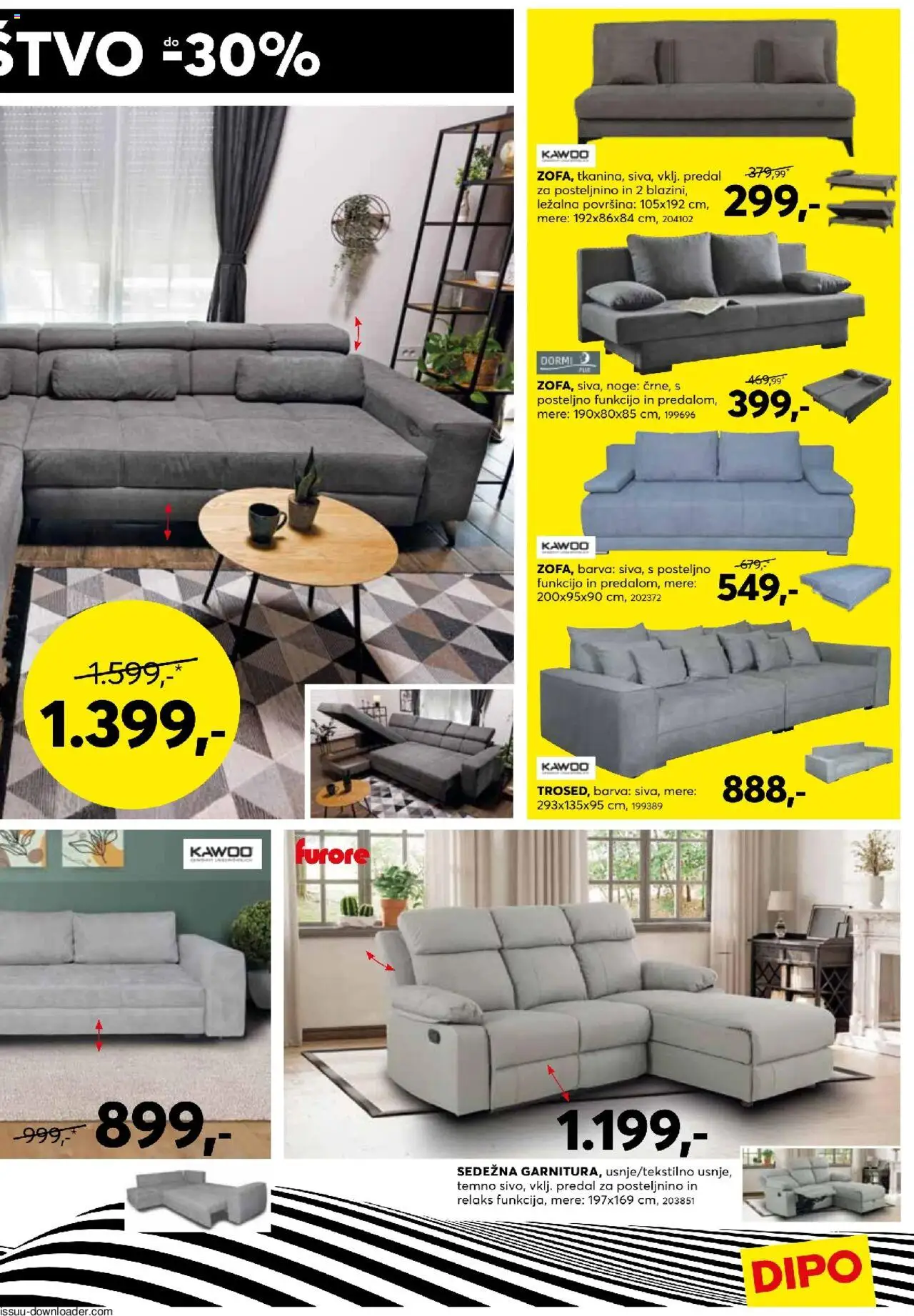 Novi Dipo katalog ponudbe – veljaven od 15.10.2025 | Stran: 15 | Izdelki: Barva