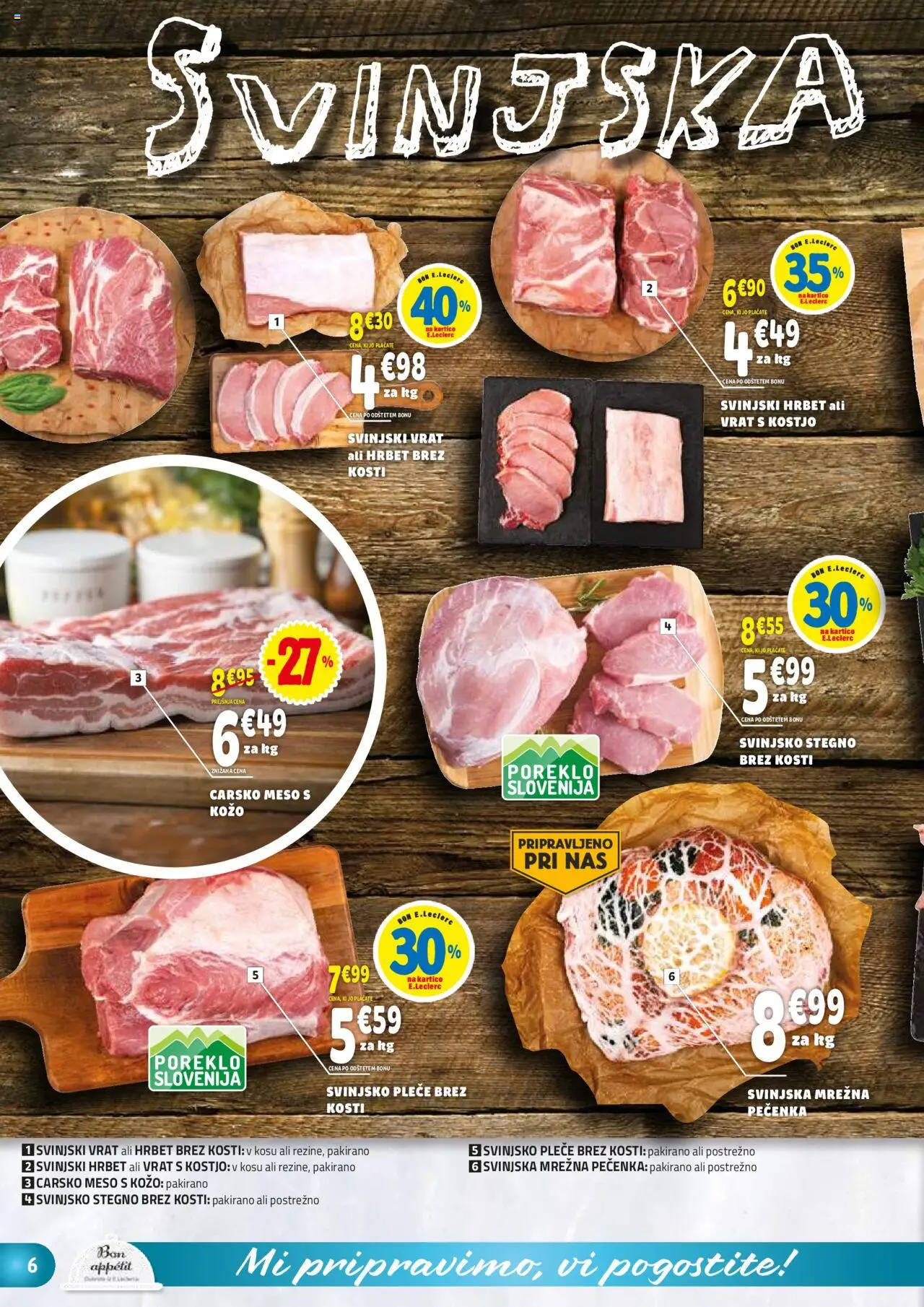 E.leclerc katalog │ velja od 20.08.2025 | Stran: 6