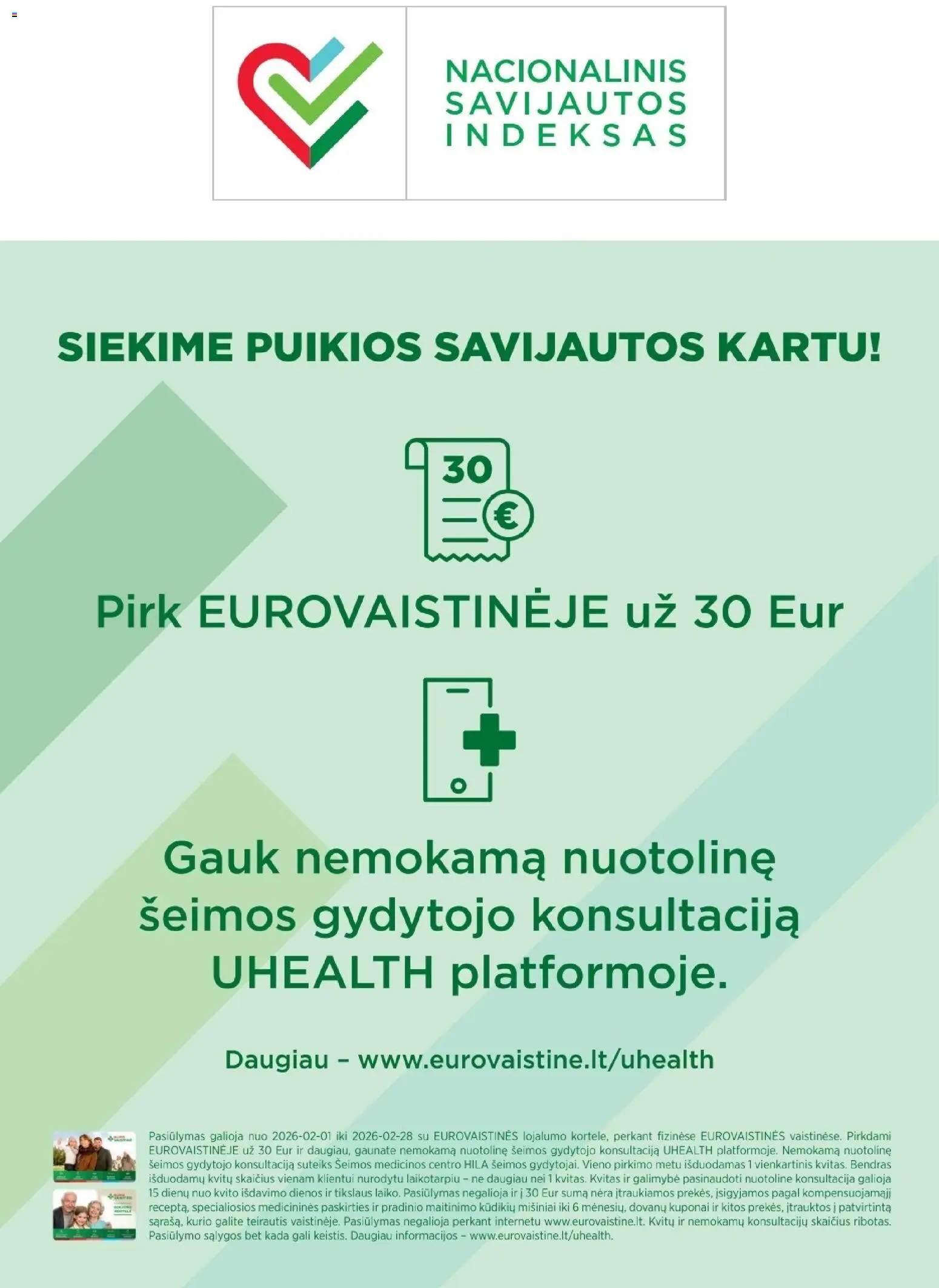 EUROVAISTINĖ akcijos nuo 31.01.2026 | Puslapis: 2 | Prekių: Bendras