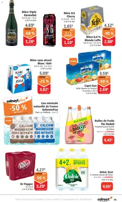  | Page: 16 | Produits: Eau minérale, Alcool, Citron, Eau minérale naturelle