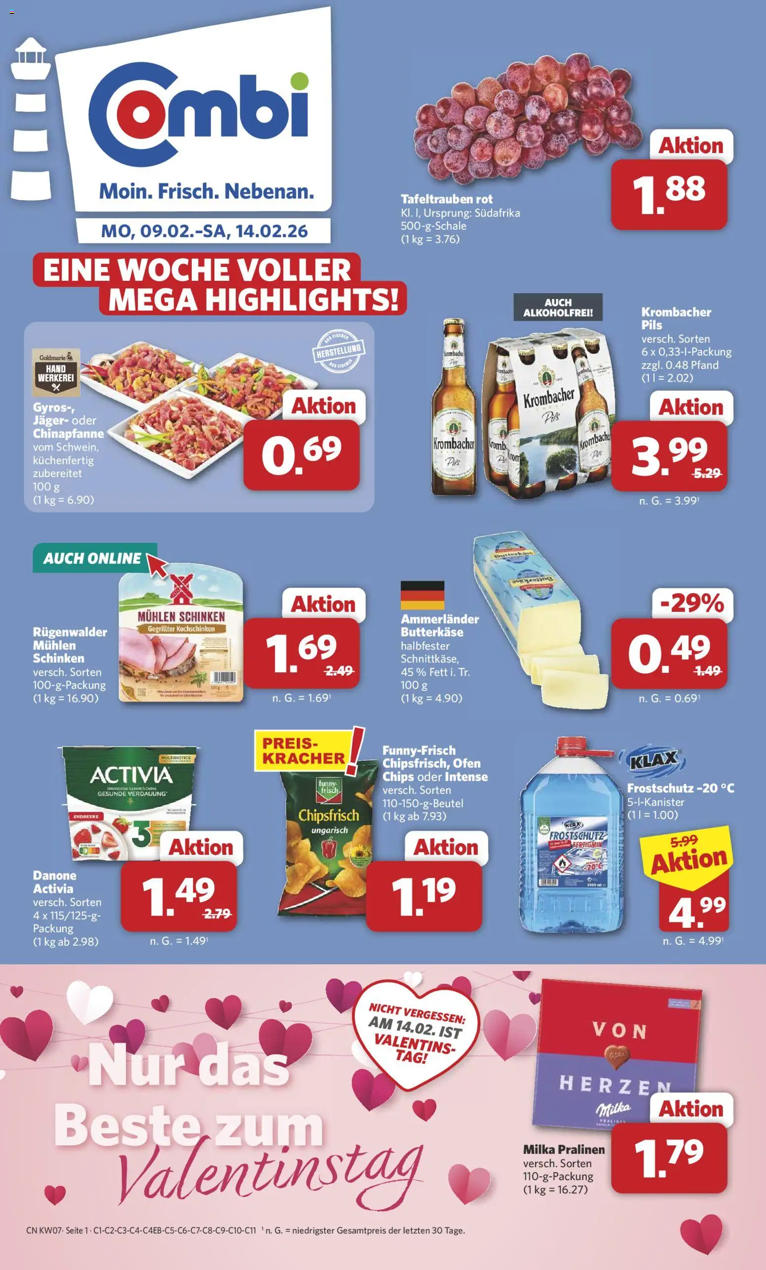 Combi Prospekt 	 – gültig ab 09.02.2026 | Seite: 1