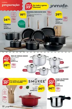 Pré-visualização Pingo Doce - Natal válido de 11.11.2025 | Página: 32 | Produtos: Ferro, Panela, Panela de pressão