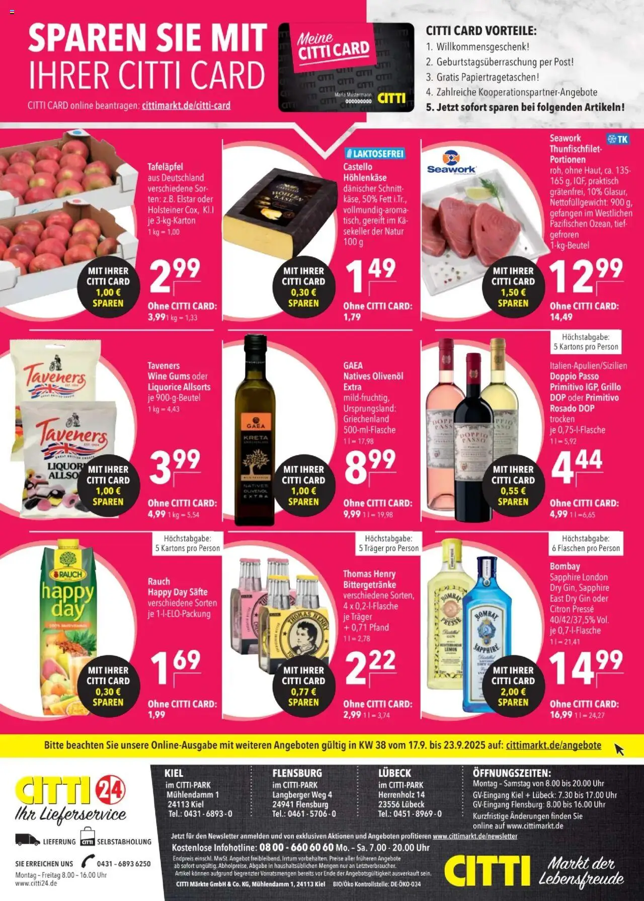 CITTI tilbudsavis – gyldig fra 16.09.2025 | Side: 18 | Produkter: Gin