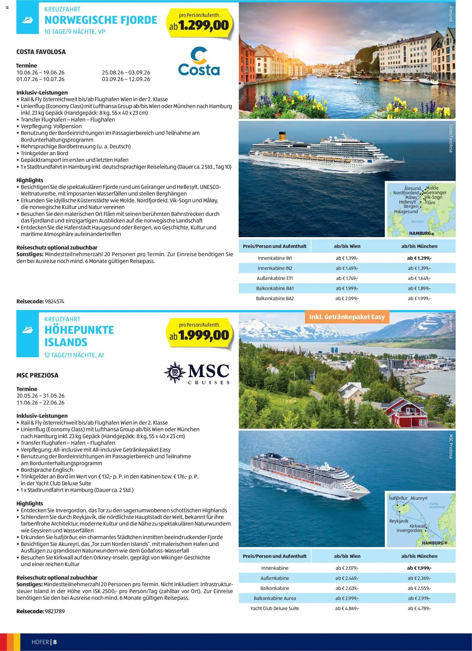 Hofer AT akciós ujság - amely érvényes a következő dátumtól: 29.10.2025 | Oldal: 8