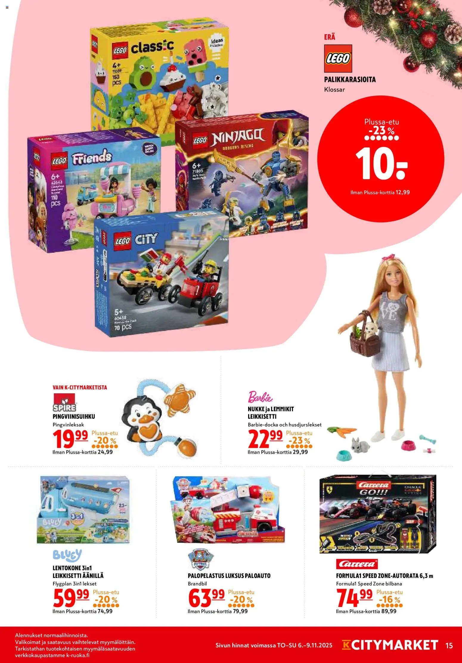 K-Citymarket tarjoukset – voimassa 06.11.2025 alkaen | Sivu: 15