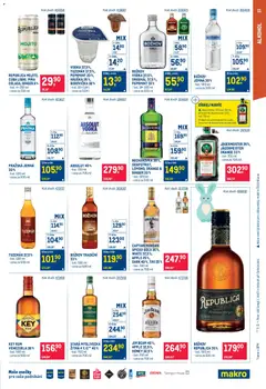 Náhled letáku Makro leták - Maloobchod od 11.03.2026 | Strana: 11 | Produkty: Jägermeister, Jim Beam, Vodka, Stará myslivecká