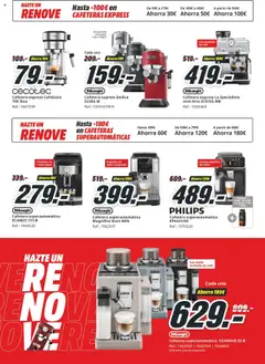 Vista previa Media Markt folleto válido desde el 16.10.2025 | Página: 23 | Productos: Leche, Café, Café en grano, Cafetera