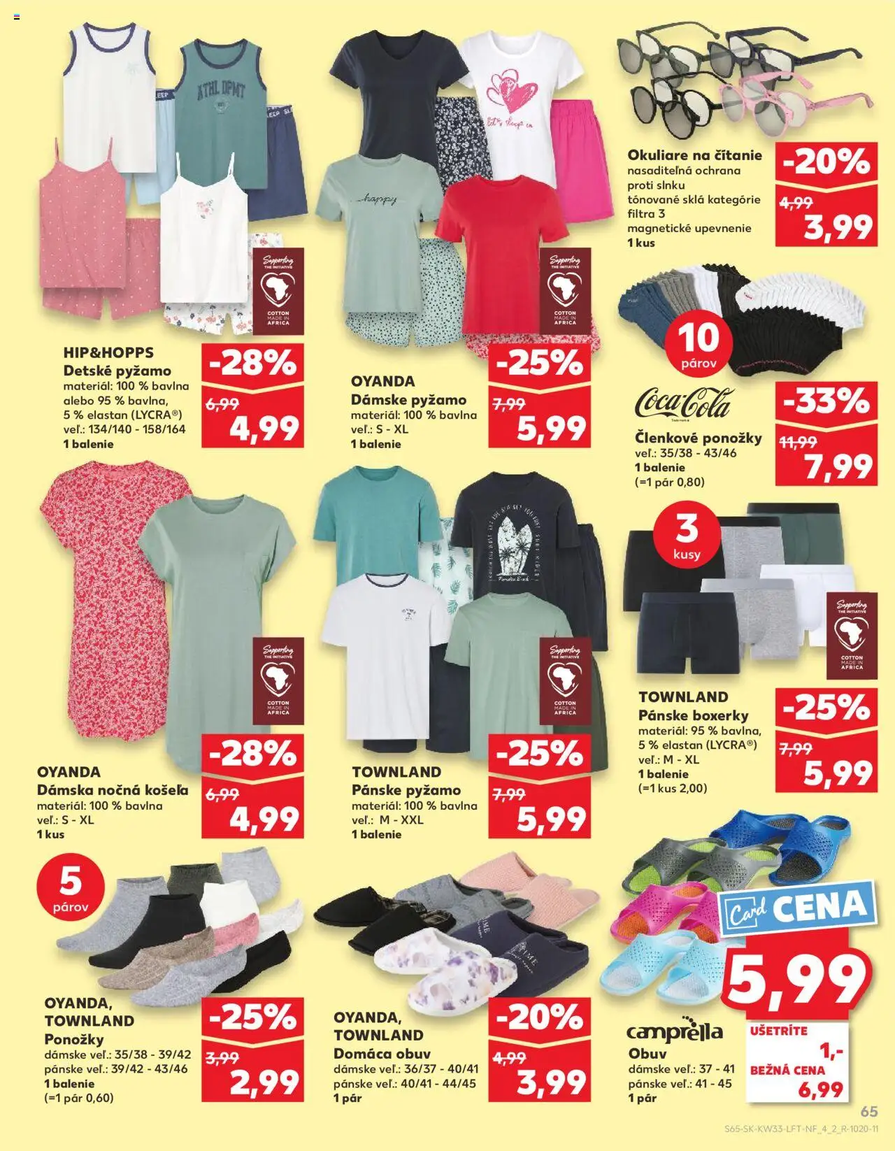 Kaufland SK akciós ujság - amely érvényes a következő dátumtól: 14.08.2025 | Oldal: 65