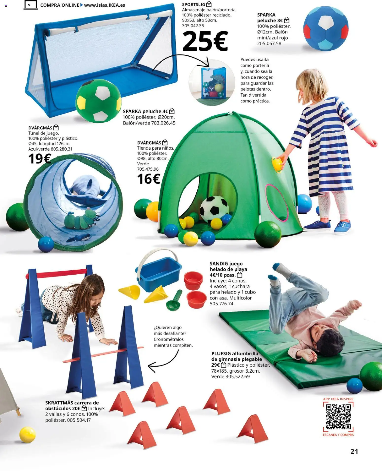 Catálogo IKEA Juguetes │ válido desde el 02.12.2025 | Página: 21 | Productos: Alfombrilla, Helado, Almacenaje