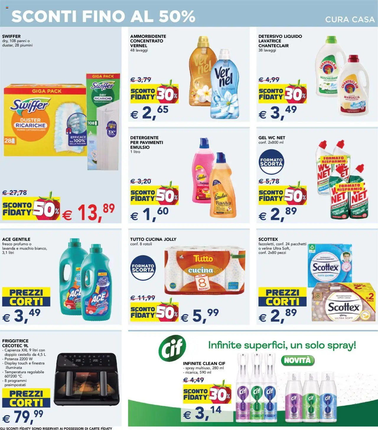 Volantino Esselunga S del 11.09.2025 | Pagina: 18 | Prodotti: Detergente, Lavatrice, Lavanda, WC