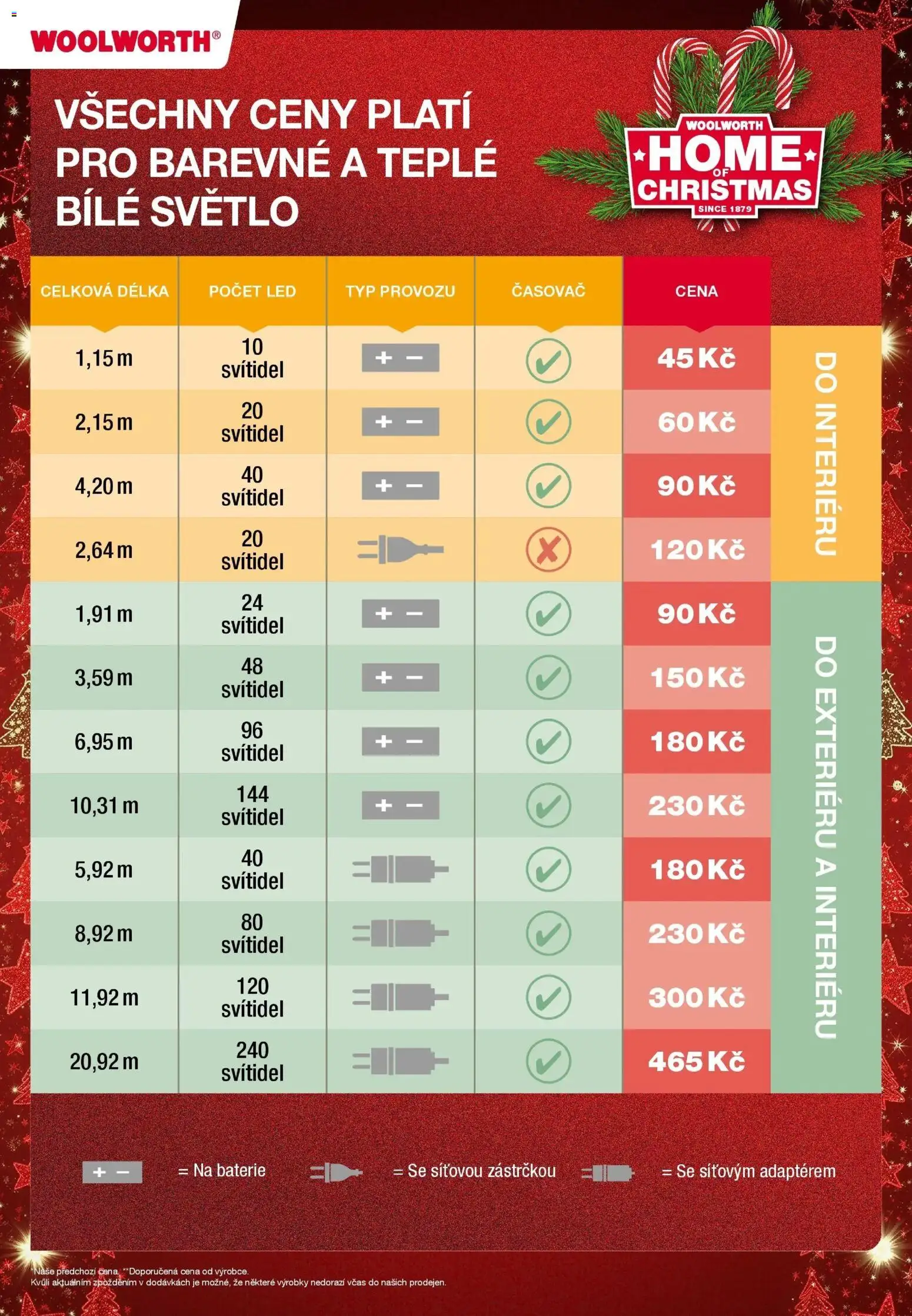 Woolworth leták od 28.11.2025 | Strana: 11 | Produkty: Časovač, Baterie, LED