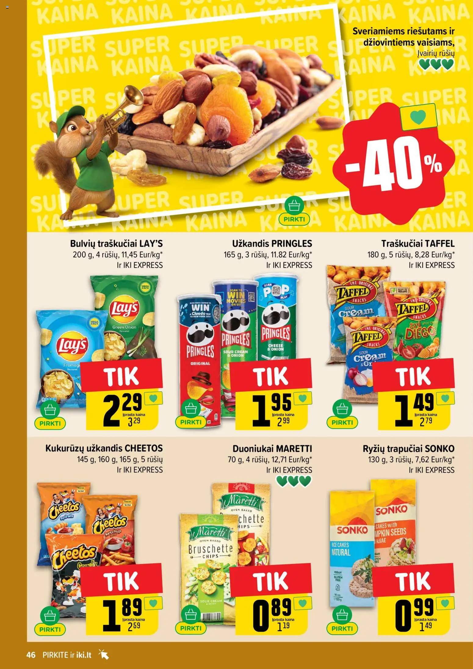 IKI akcijos nuo 27.04.2026 | Puslapis: 46 | Prekių: Traškučiai