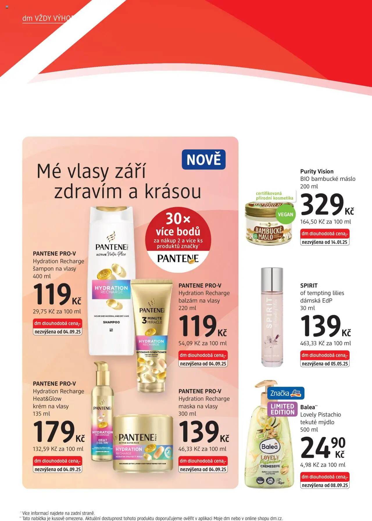 dm drogerie leták od 09.10.2025 | Strana: 8 | Produkty: Vegan, Bambucké máslo, Krém, Balzám na vlasy