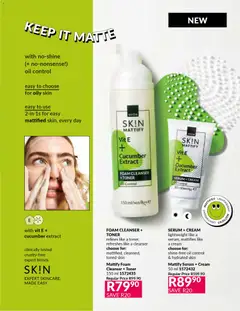 Avon specials catalogue – valid from 01.12.2025 | Page: 129 | Products: Serum, Cream, Foam, Cream cleanser