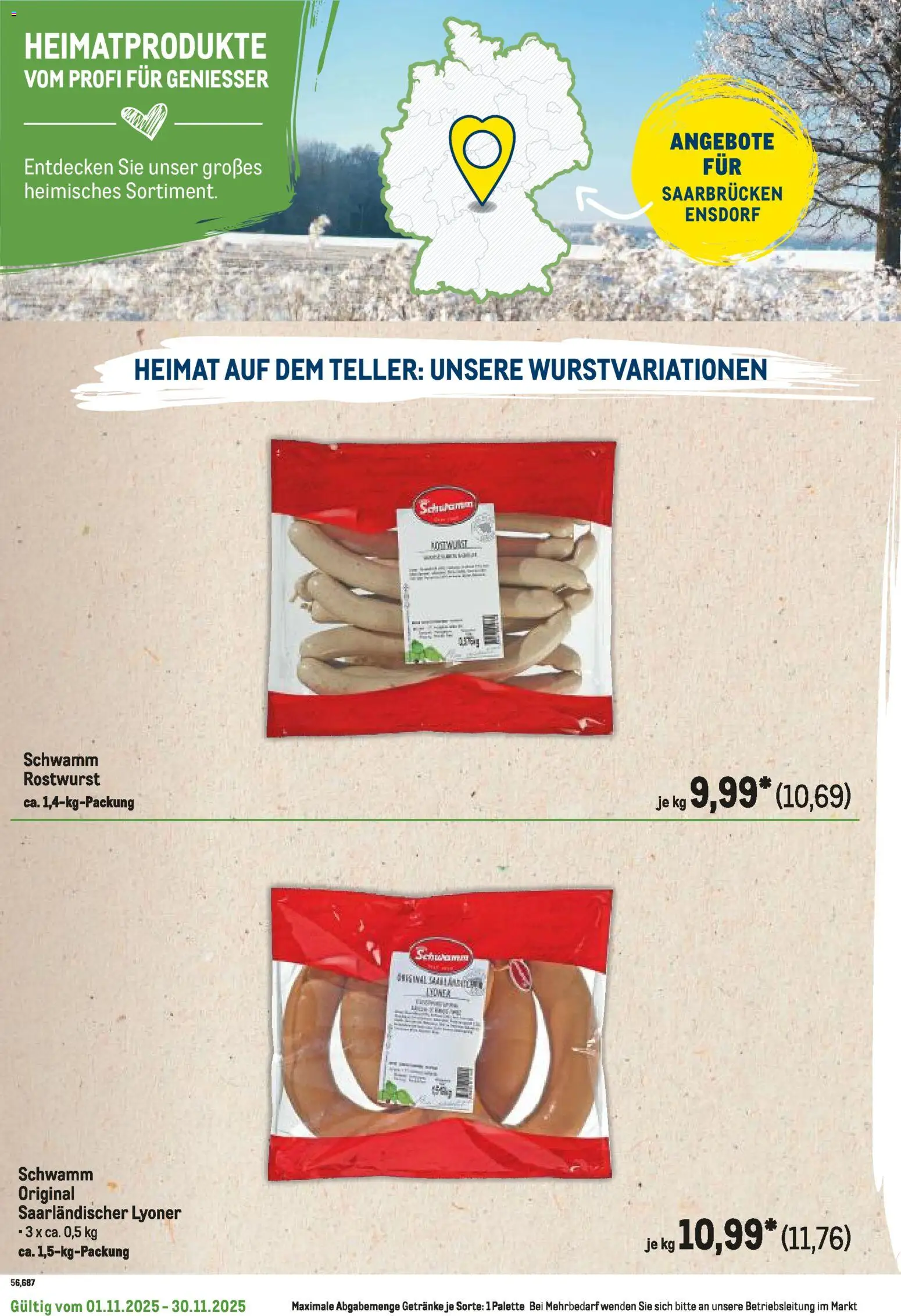 Metro Regionaler Flyer – gültig ab 01.11.2025 | Seite: 6