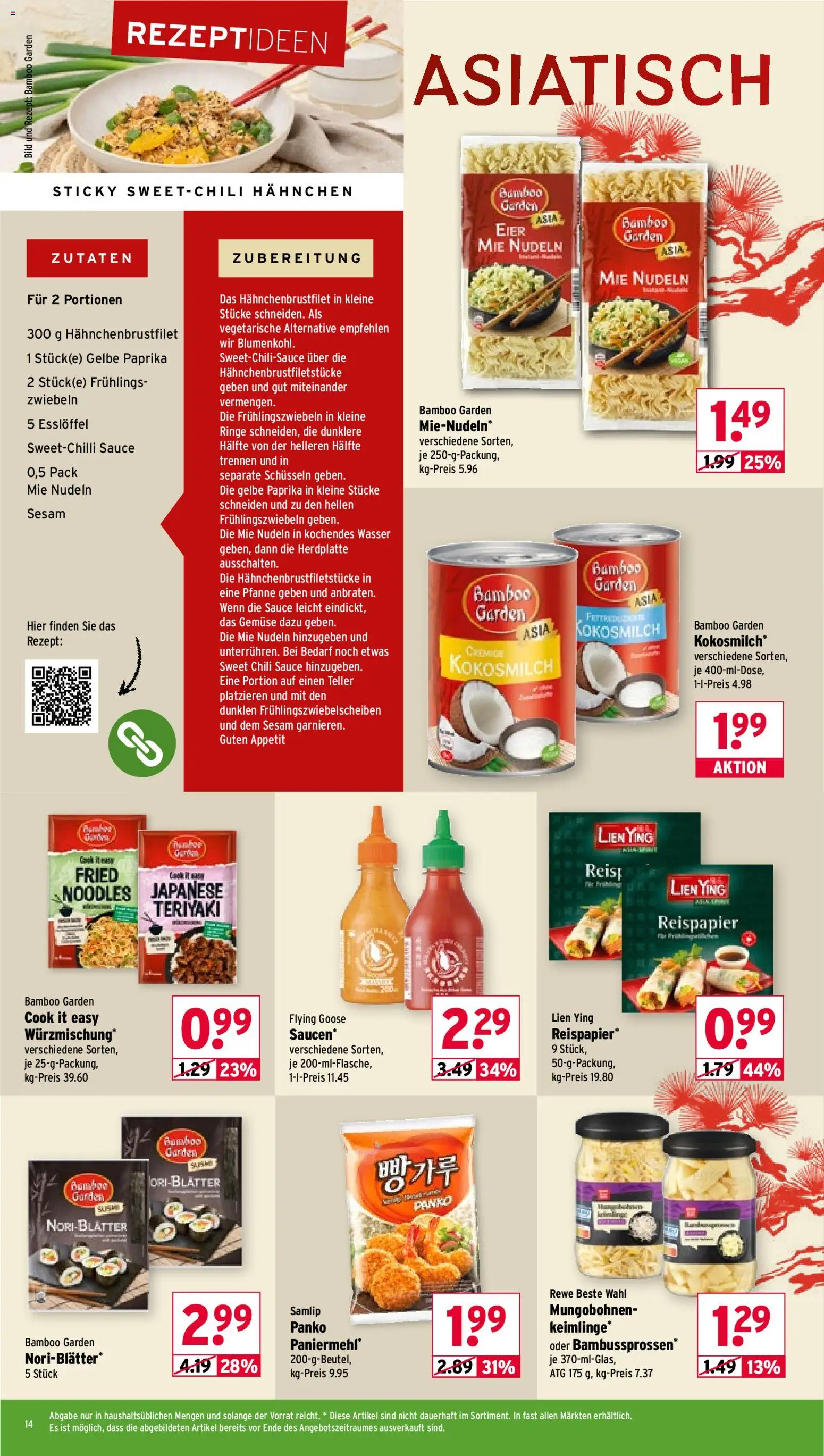 Wasgau Prospekt 	 – gültig ab 02.03.2026 | Seite: 14 | Produkte: Eier, Gemüse, Chili, Reis