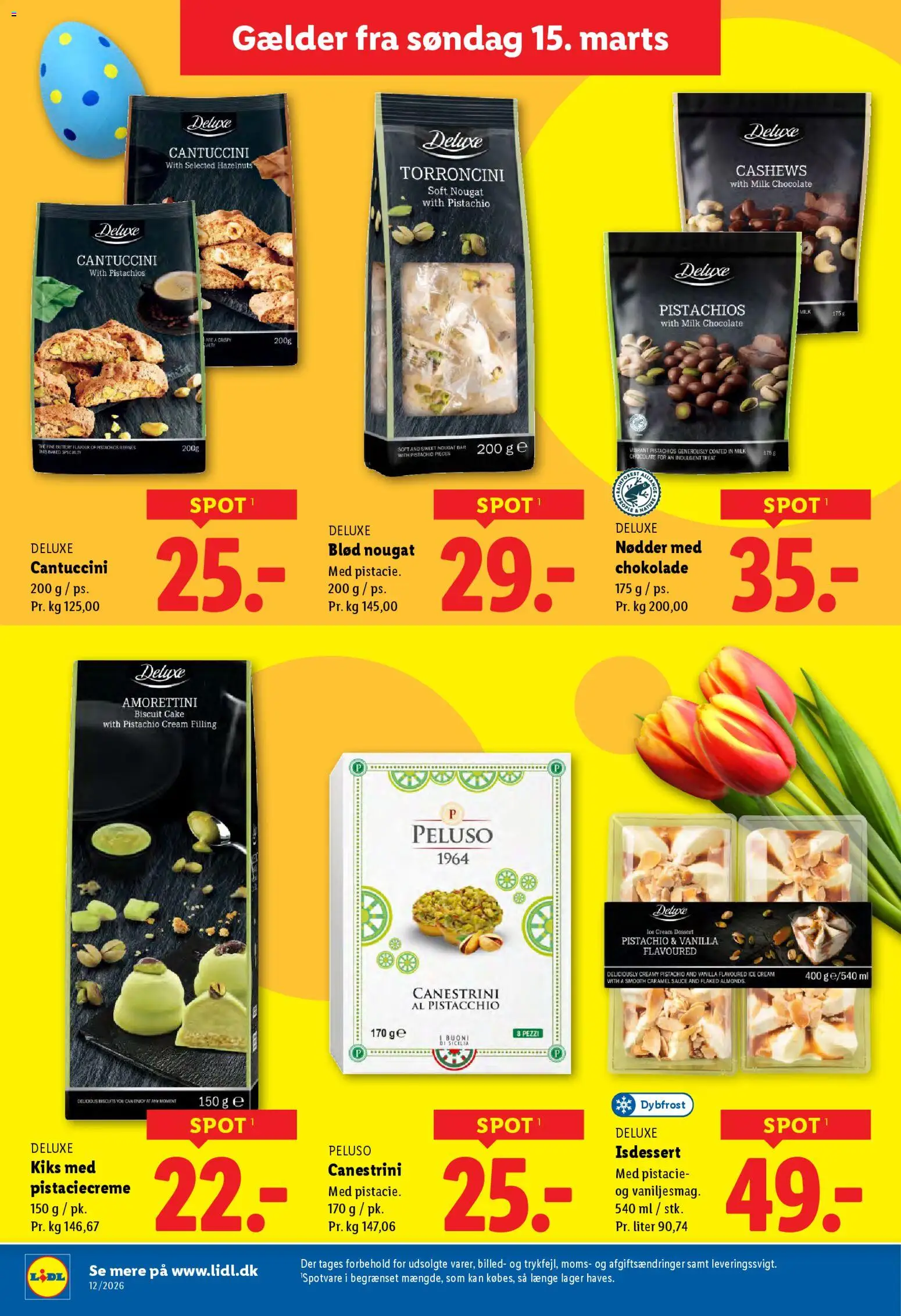 Lidl tilbudsavis – gyldig fra 15.03.2026 | Side: 29 | Produkter: Chokolade, Nødder, Nougat, Søm