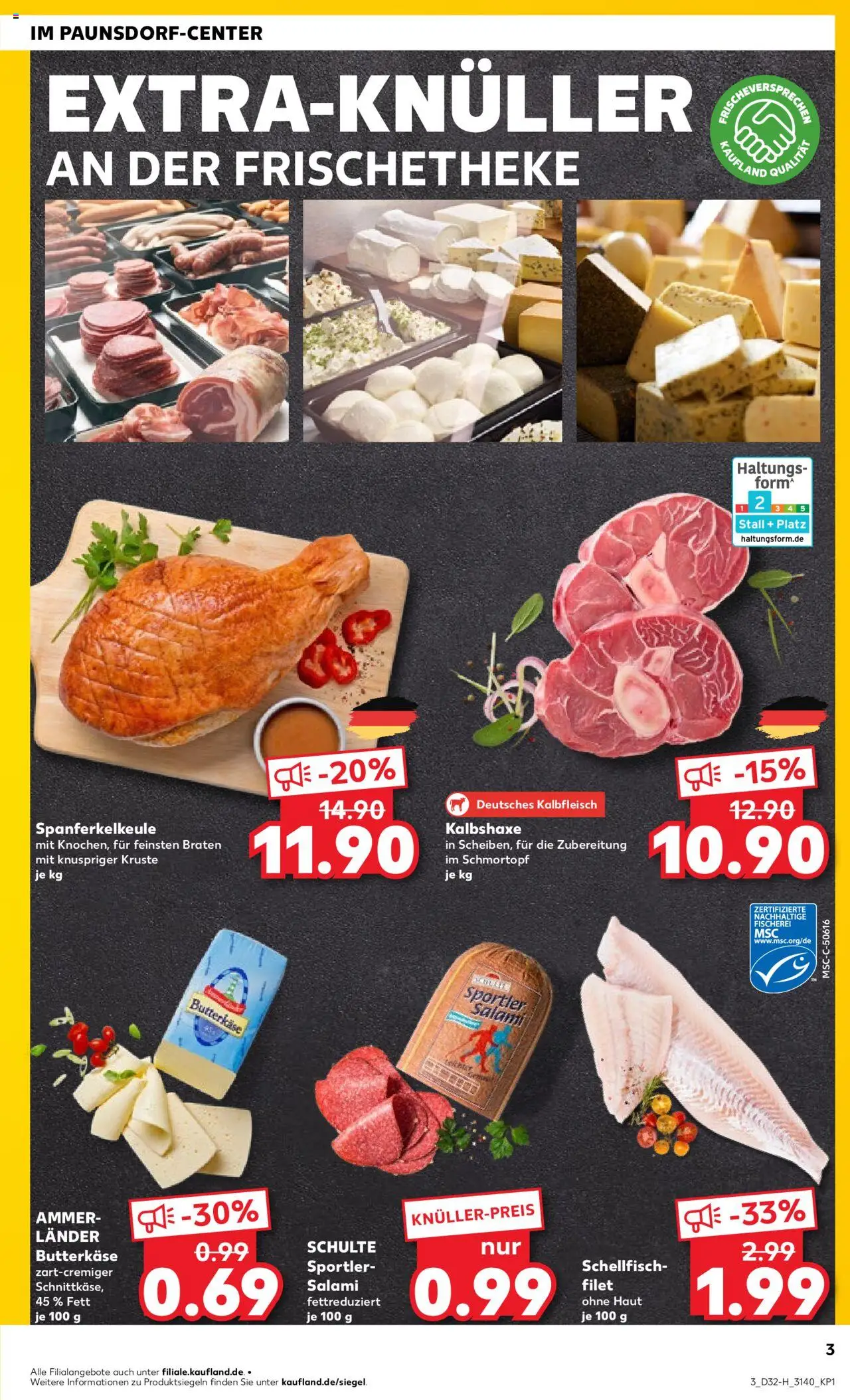 Kaufland prospekt Leipzig	 - gültig ab dem 07.08.2025 | Seite: 3 | Produkte: Salami