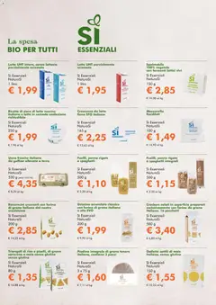 Anteprima del volantino Volantino Natura Sì	 valido a partire dal 03.12.2025 | Pagina: 4 | Prodotti: Mozzarella, Piadina, Mais, Crescenza