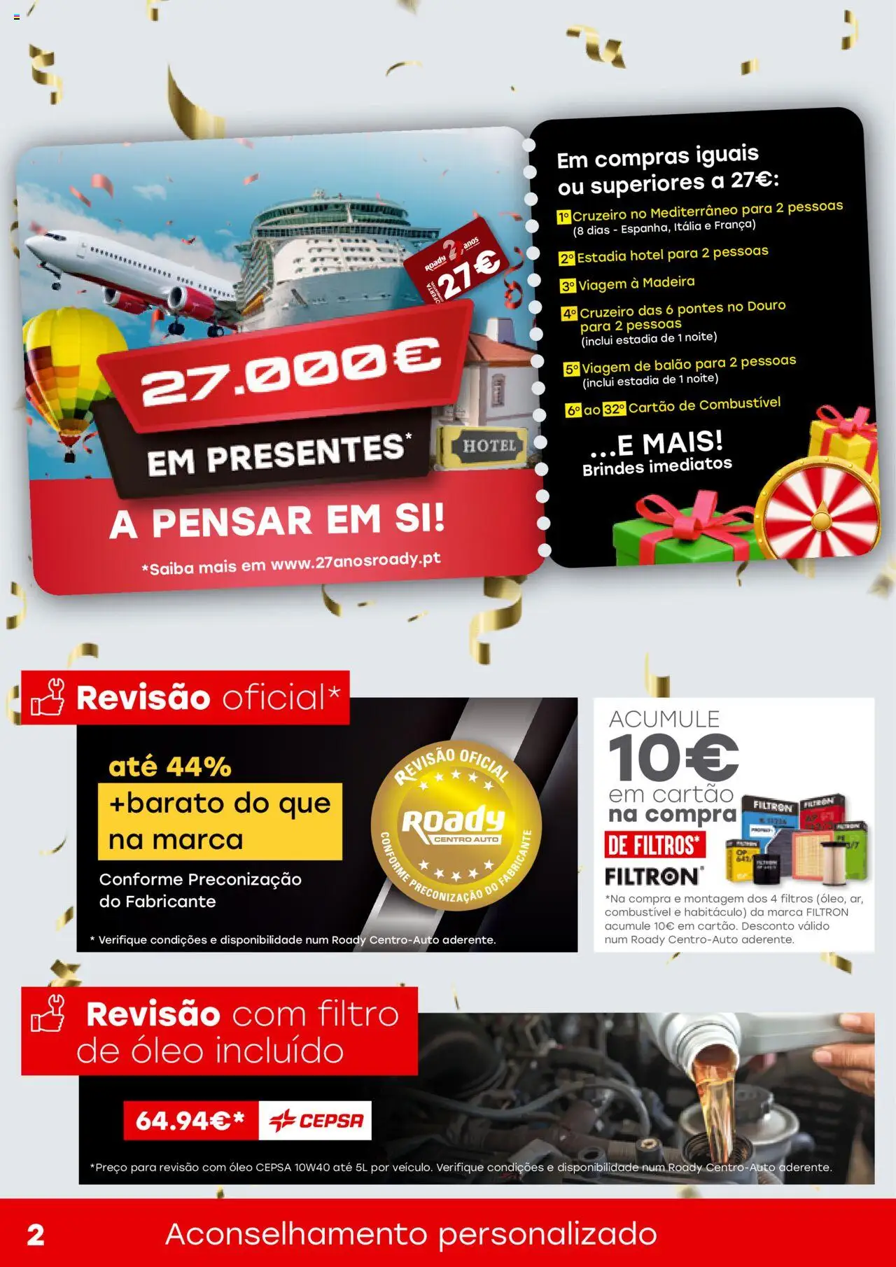 Roady folheto │ válido de 29.05.2025 | Página: 2 | Produtos: Óleo