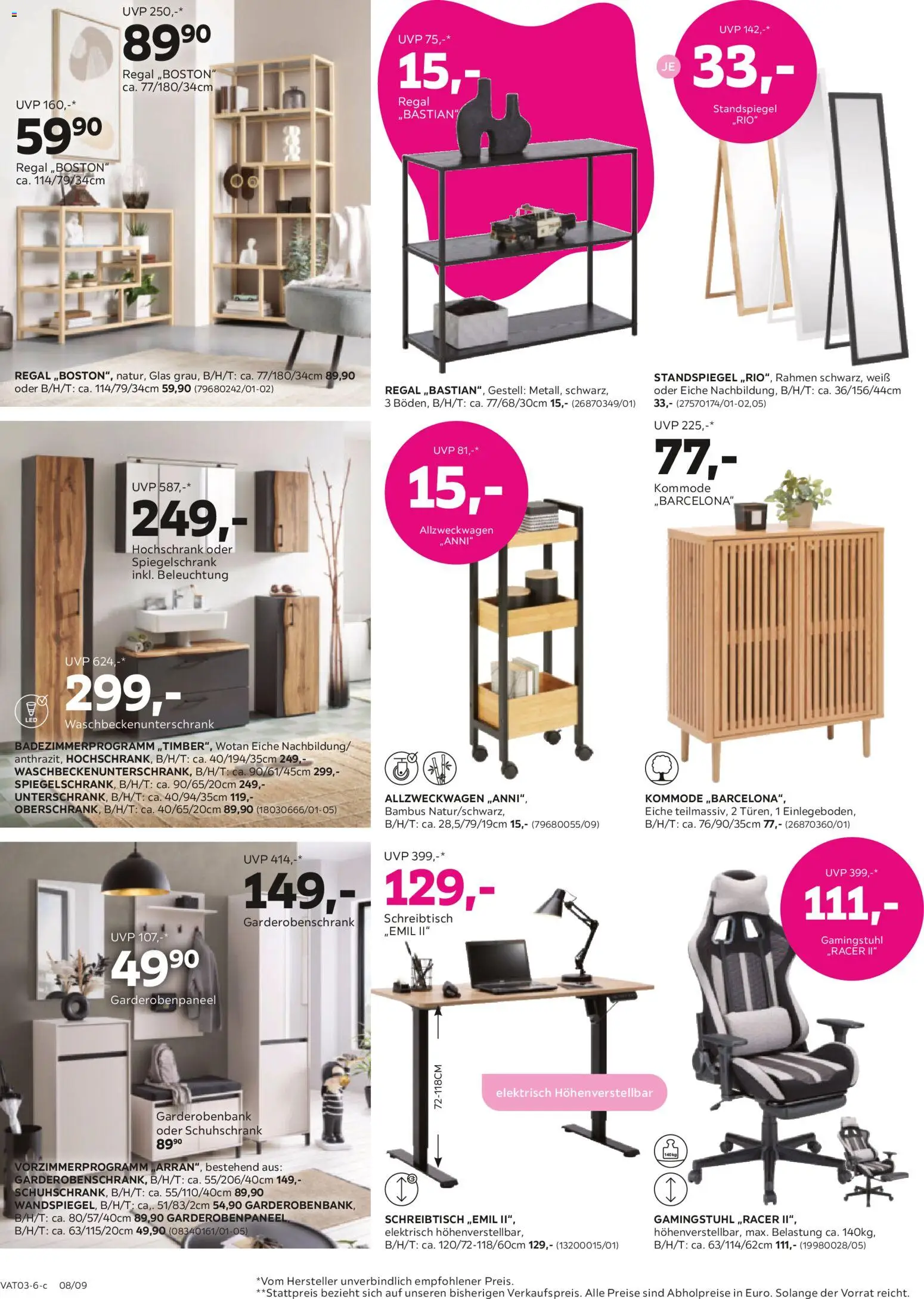 Mömax Prospekt aktuell gültig ab 17.03.2026 | Seite: 8 | Produkte: Kommode, Regal