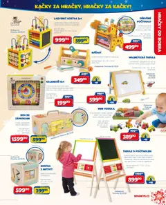 Náhled letáku Sparkys katalog Vánoce od 01.10.2025 | Strana: 33 | Produkty: Box, Magnetická tabule, Hračky, Křídy