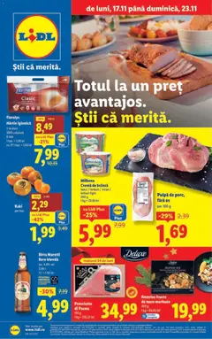 Ofertele Lidl valabile de la 17.11.2025