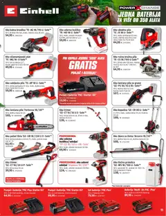 Bauhaus - Katalog - Pregled kataloga iz trgovine Bauhaus, vrijedi od 01.04.2026 | Stranica: 11 | Proizvodi: Brusilica, Kutna brusilica, Škare, Pila