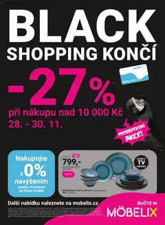 Náhled letáku Möbelix Black Friday od 24.11.2025