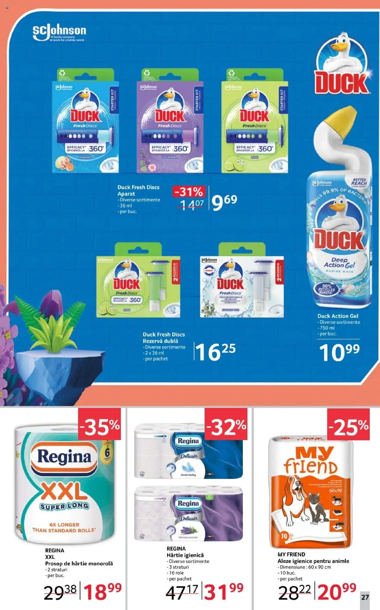 Noul catalog Selgros – valabil de la 03.10.2025 | Pagină: 27 | Produse: Lime, Role