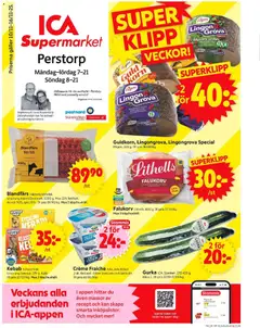 ICA Supermarket - Perstorp - Förhandsvisning av reklamblad från butik ICA Supermarket aktuell från 10.11.2025