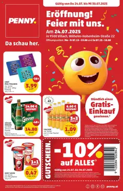 Vorschau von dem Prospekt - Penny Markt - Eröffnung in 9500 Villach gültig ab 24.07.2025