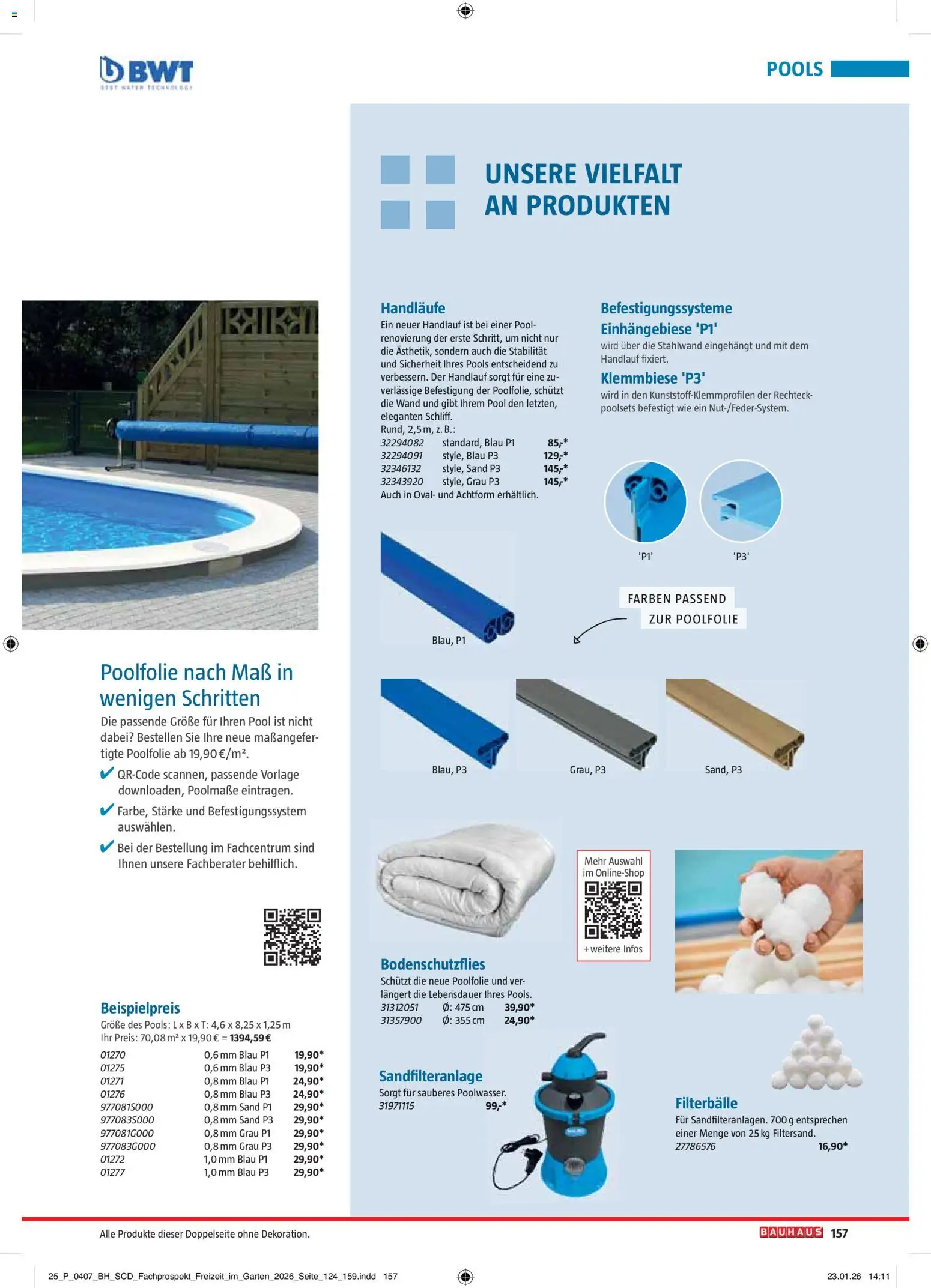 Bauhaus Freizeit im Garten gültig ab 01.05.2026 | Seite: 157