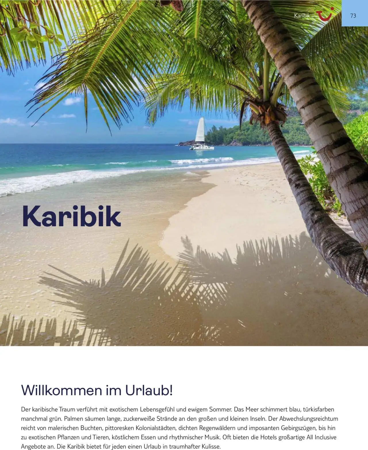 TUI Prospekt Mittelamerika & Karibik 2025/26	 – gültig ab 01.11.2025 | Seite: 73