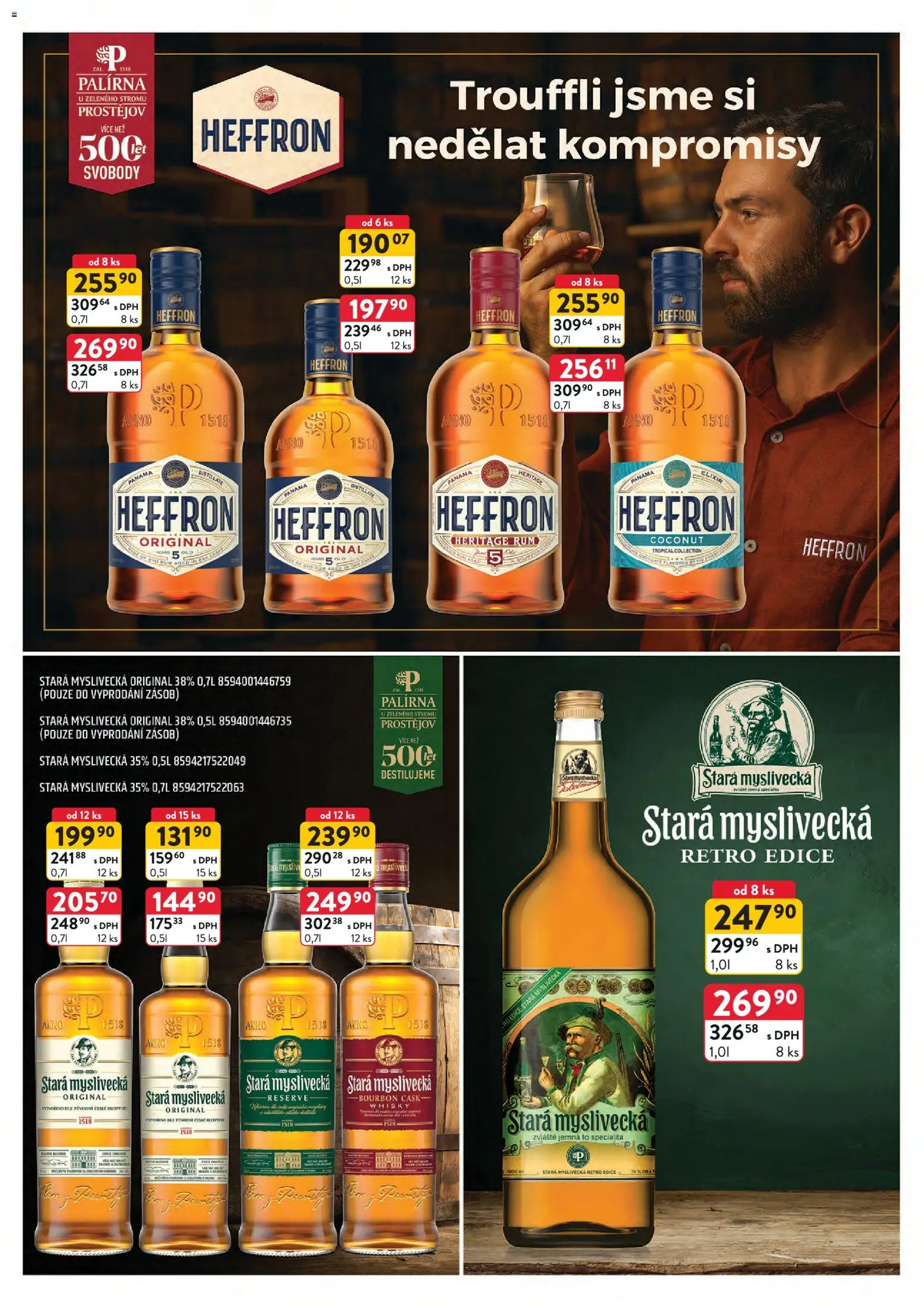 Astur & Qanto leták - Velkoobchod 04/2026 od 01.04.2026 | Strana: 22 | Produkty: Rum, Heffron, Bourbon, Whisky