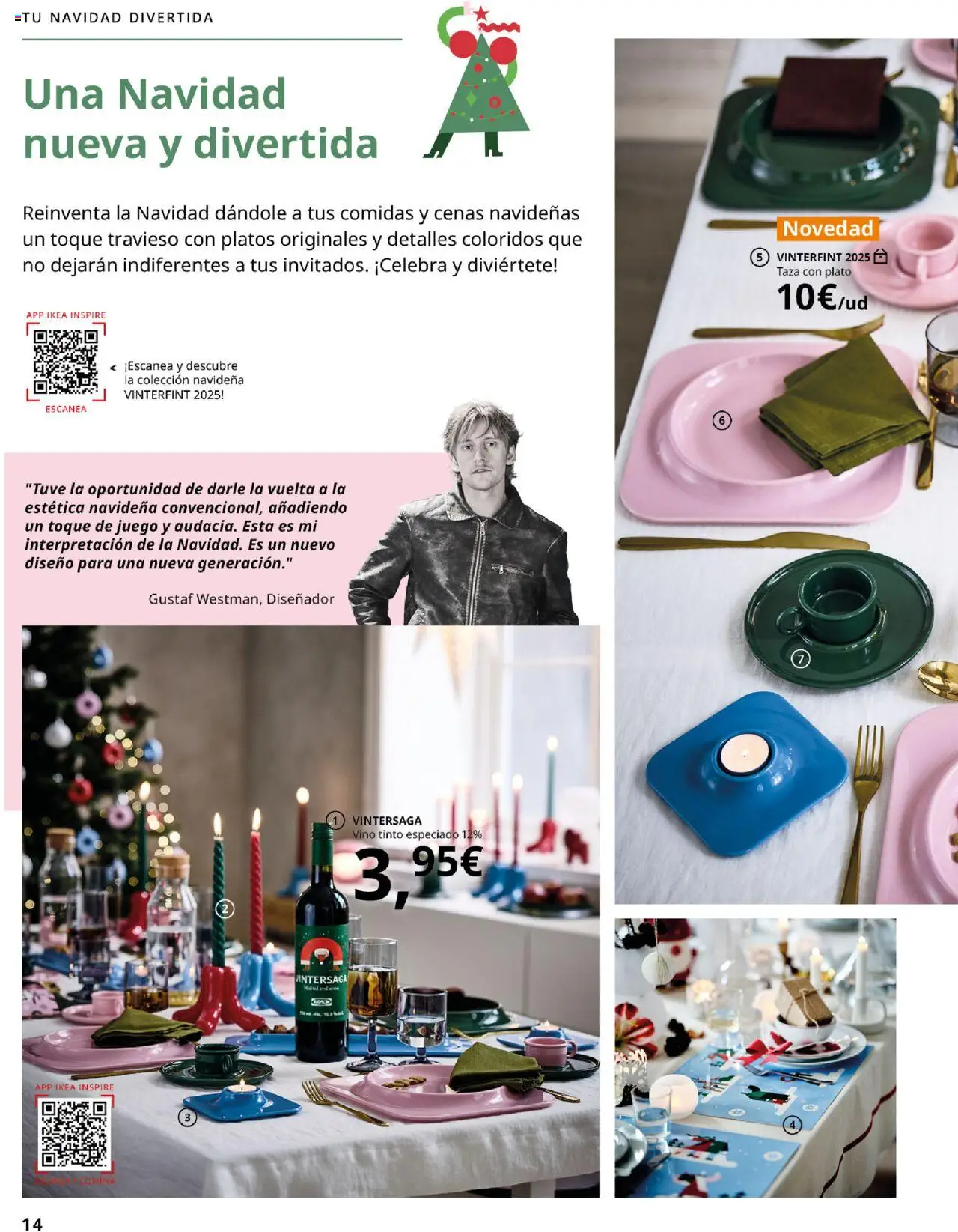 Catálogo IKEA Brochure de navidad │ válido desde el 01.10.2025 | Página: 14 | Productos: Vino