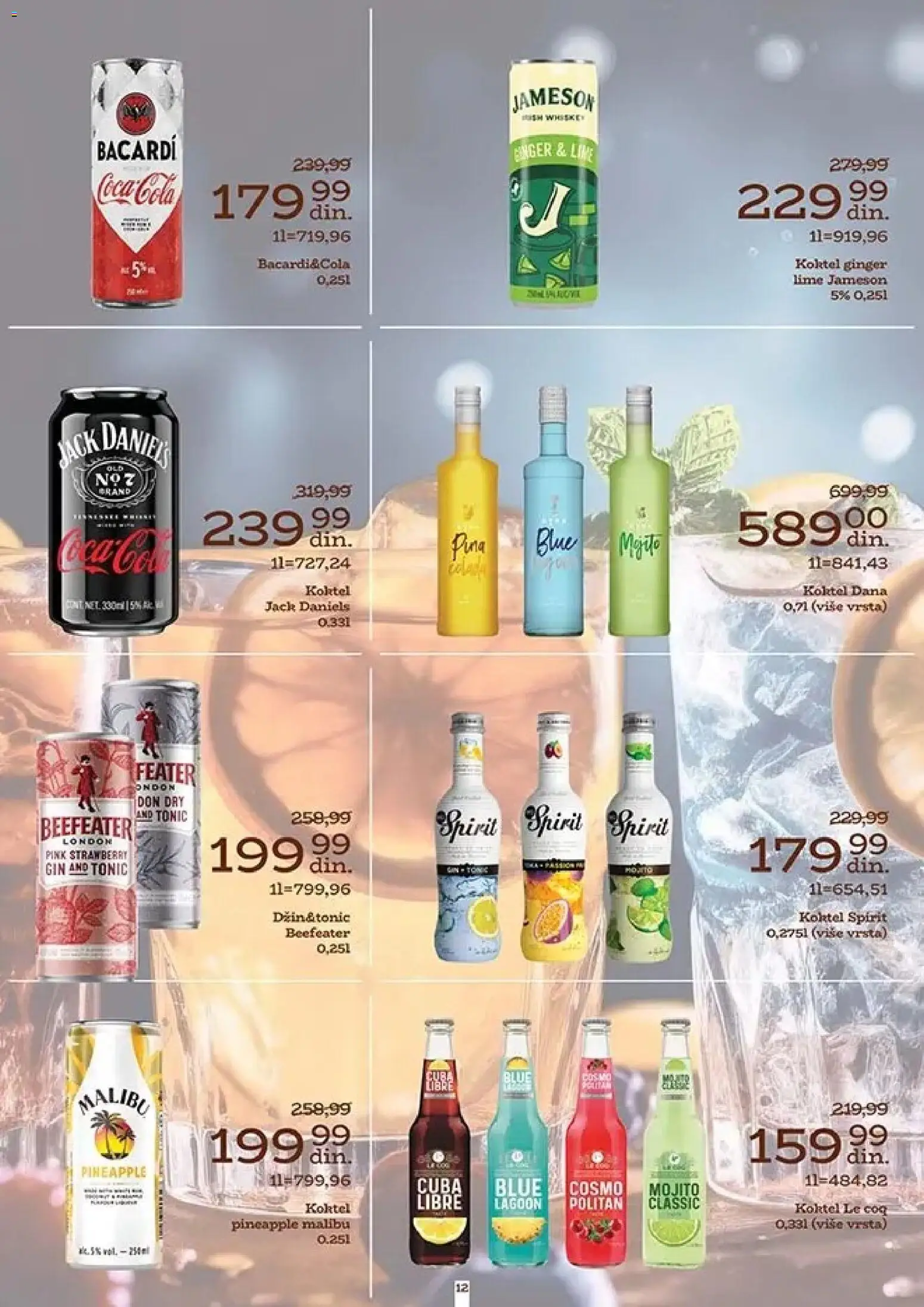 Univerexport katalog - važi od 06.11.2025 | Strana: 10 | Proizvode: Jameson, Gin