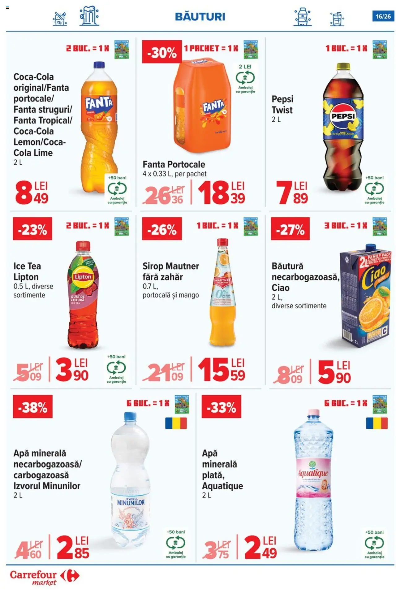 Carrefour catalog - Market – valabil de la 03.09.2025 | Pagină: 17 | Produse: Lime, Amerikan servis, Portocale, Mango