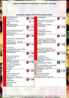 Simmel Bayern ab 20.04.2026 gültig | Seite: 8 | Produkte: Thunfisch, Kaffee, Schokolade, Sahne