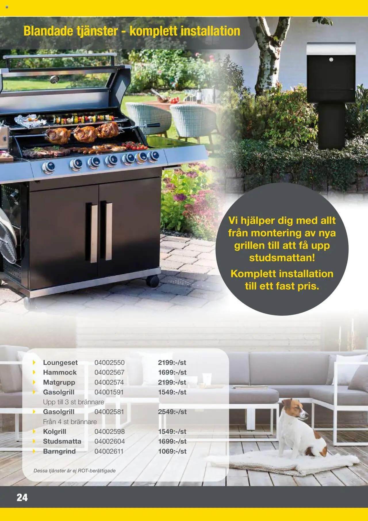 Bauhaus reklamblad aktuell från 01.02.2024 | Sida: 23 | Produkter: Matgrupp, Gasolgrill, Kolgrill