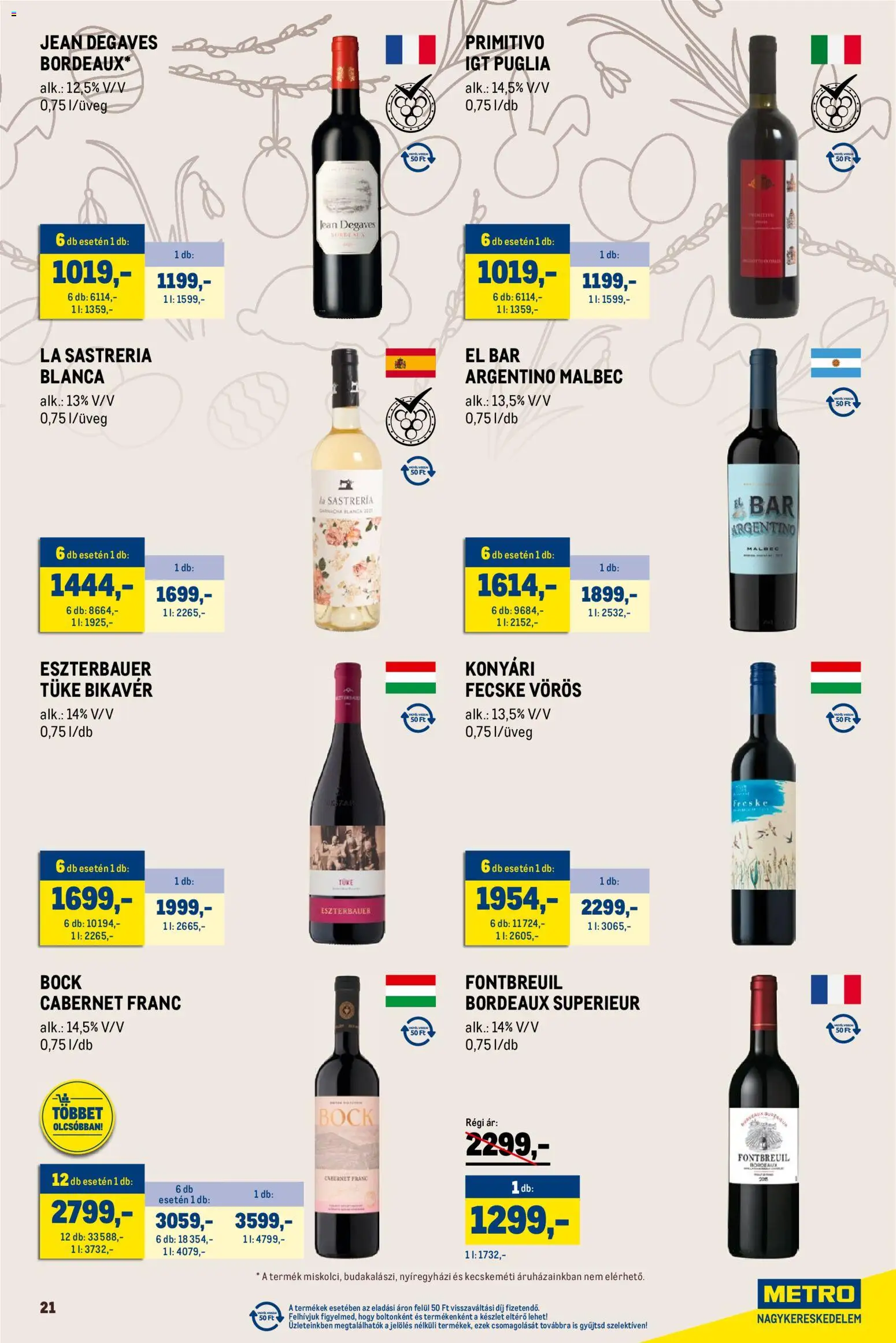 Metro akciós ujság - amely érvényes a következő dátumtól: 01.03.2026 | Oldal: 21