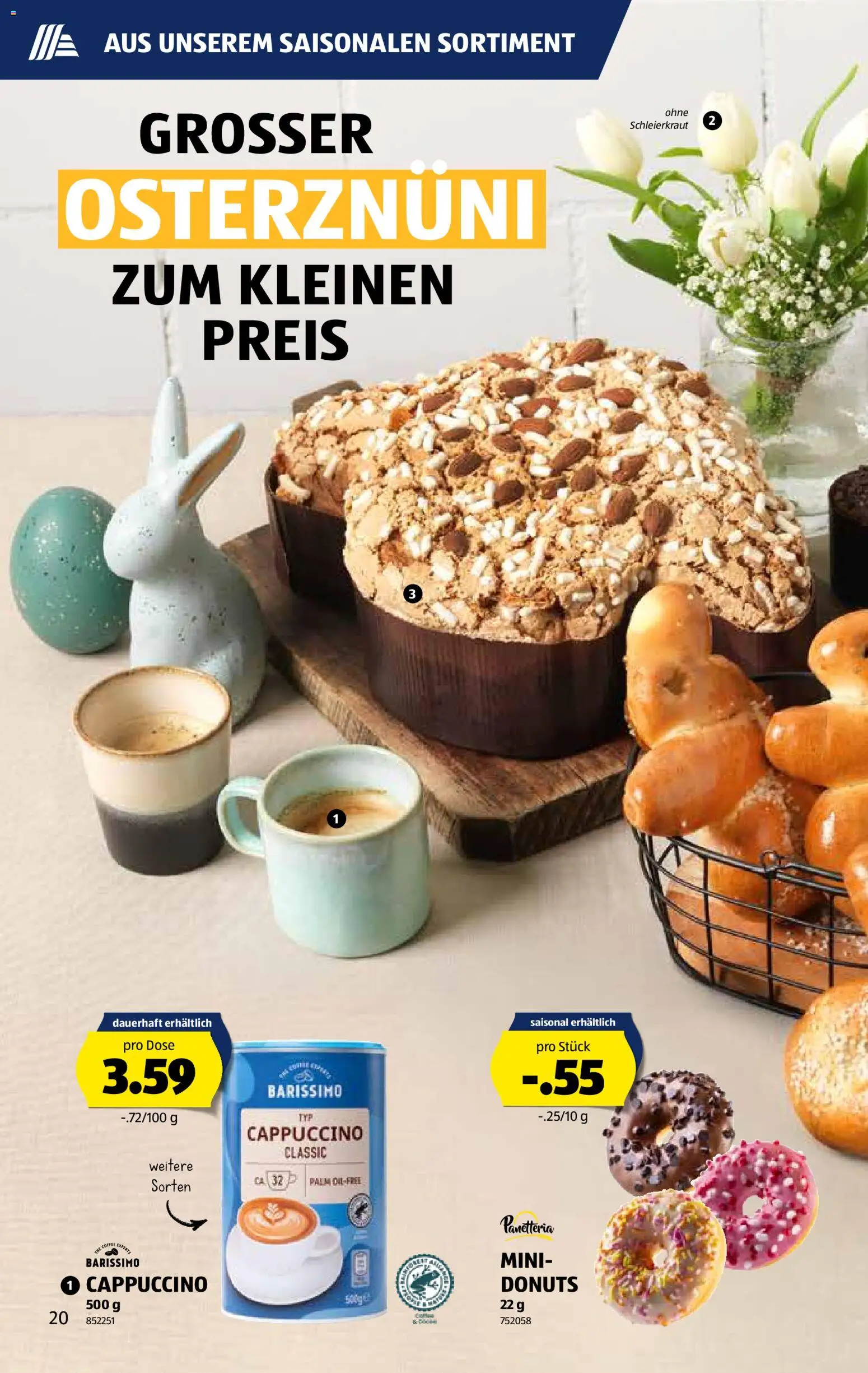 Aldi Aktionen – gültig ab 05.03.2026 | Seite: 21 | Produkte: Donuts