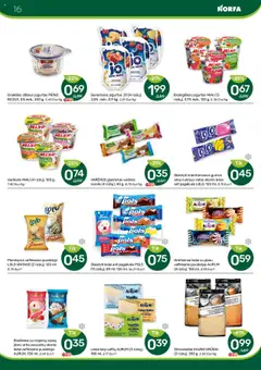 NORFA leidinys│galioja nuo 10.07.2025 | Puslapis: 16 | Prekių: Paprika, Ledai, Jogurtas, Plombyras