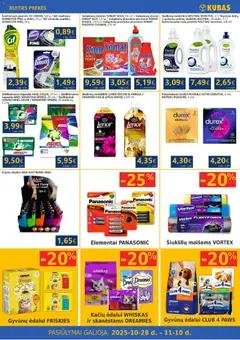 Kubas leidinys galioja nuo 28.10.2025 | Puslapis: 9 | Prekių: Wc, Druska, Ploviklis