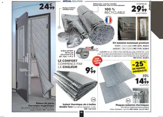 Shopix - Prévisualisation de Shopix Catalogue Automne/Hiver valide à partir de 01.01.2026 | Page: 33 | Produits: Coton, Isolant thermique, Porte, Rideau