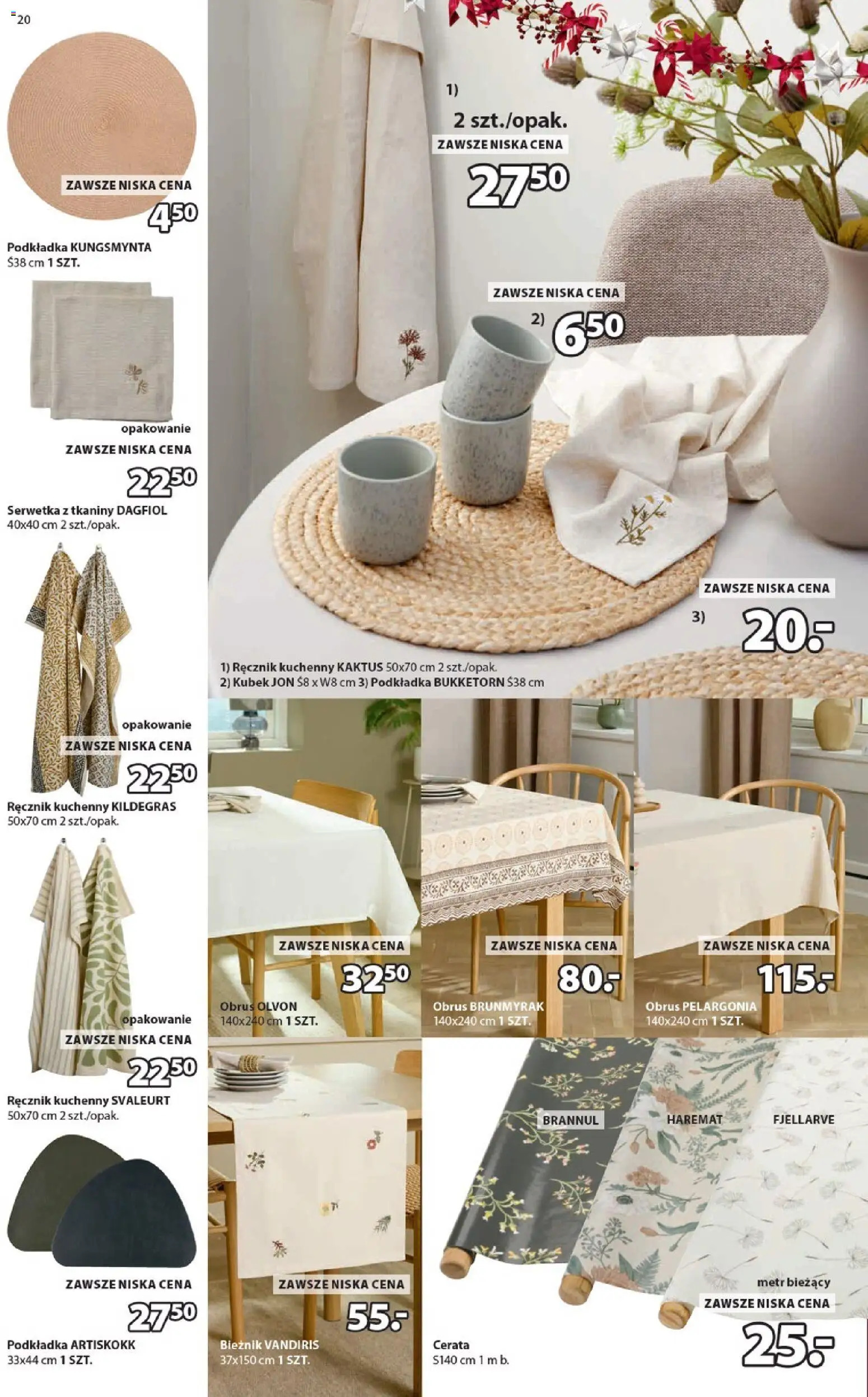 JYSK Gazetka od 10.12.2025 | Strona: 20